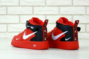   Nike Air Force 1 Mid Red (         ) 5