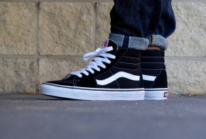  Vans Old Skool SK8 Black White 4