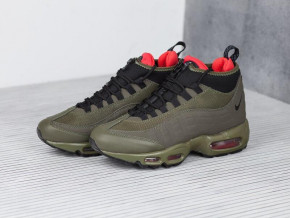    Nike Air Max 95 Sneakerboot Olive Red Cargo Khaki 4