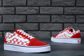  Vans Old Skool Supreme Pro Red White (     -) 4