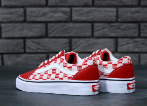  Vans Old Skool Supreme Pro Red White (     -) 7