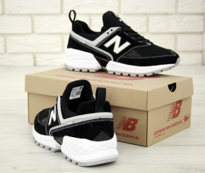   New Balance 574 V2 Sport Black White (  574 -) 7