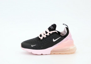 Ƴ  Nike Air Max 270 Black Grey Pink (   --) / 4