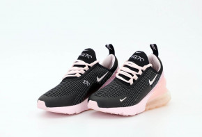 Ƴ  Nike Air Max 270 Black Grey Pink (   --) / 5