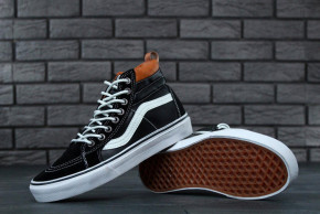  Vans SK8 Old Skool Black Leather 3