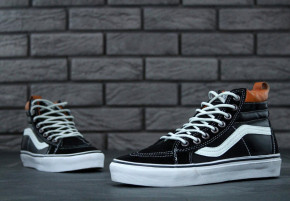  Vans SK8 Old Skool Black Leather 4