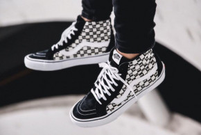  Vans SK8 Old Skool Black White x Supreme 7