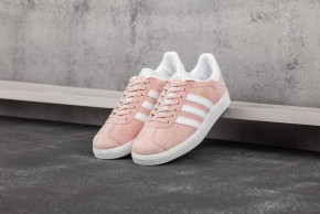 Ƴ  Adidas Gazelle Vapour Pink White (   36-40)