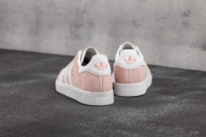 Ƴ  Adidas Gazelle Vapour Pink White (   36-40) 5