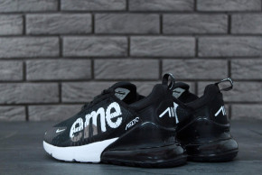  Nike Air Max 270 Supreme Black White (   270  -) 5