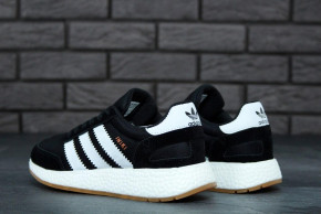   Adidas Iniki Runner Black White (   - )    5