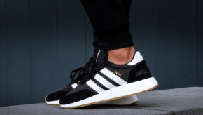   Adidas Iniki Runner Black White (   - )    6