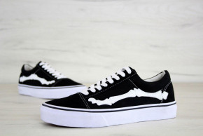  Vans Old School Black White Bones (    -  )