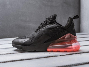   Nike Air Max 270 Triple Black Hot Punch (   270    ) 41-45 3