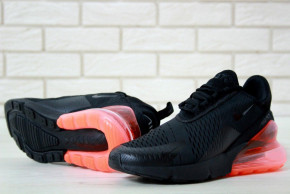   Nike Air Max 270 Triple Black Hot Punch (   270    ) 41-45 7