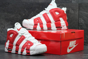    Air More Uptempo Red White 5