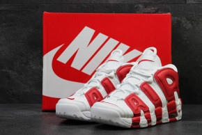    Air More Uptempo Red White 6