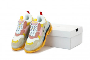   Balenciaga Triple S Yellow Grey Pink (       ) 36-40