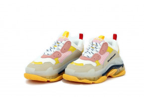   Balenciaga Triple S Yellow Grey Pink (       ) 36-40 5