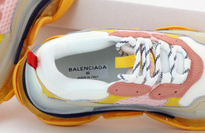   Balenciaga Triple S Yellow Grey Pink (       ) 36-40 8