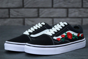  Vans Old Skool Art Black White Rose (    -  )     6