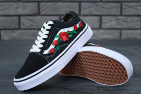  Vans Old Skool Art Black White Rose (    -  )     7