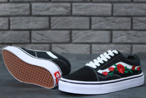  Vans Old Skool Art Black White Rose (    -  )     9