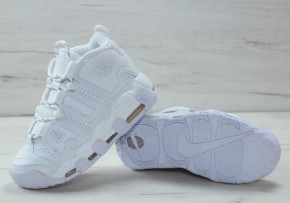  Nike Air More Uptempo Triple White (        ) 4