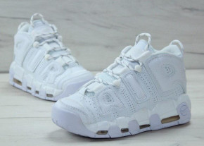  Nike Air More Uptempo Triple White (        ) 5