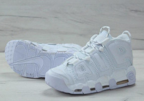  Nike Air More Uptempo Triple White (        ) 7