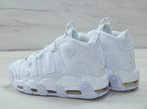  Nike Air More Uptempo Triple White (        ) 8