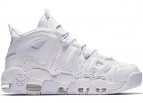  Nike Air More Uptempo Triple White (        ) 9