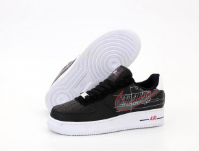  Nike Air Force 1 Low Black White 4