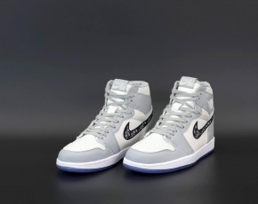    Nike Air Jordan Dior High Retro Grey (    ) 4