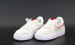 Ƴ  Nike Air Force Shadow White Red (     ) 5