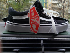  Vans Old School Black White 8