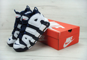   Nike Air More Uptempo Olympic Navy Blue 11