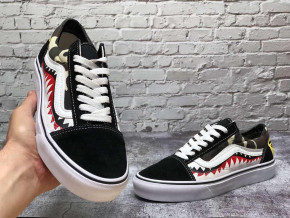  Vans Old Skool X Bape Custom Shark Camo     -      4