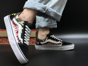  Vans Old Skool X Bape Custom Shark Camo     -      8