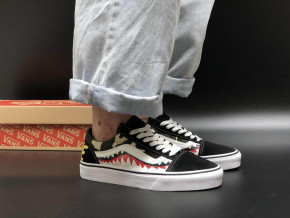  Vans Old Skool X Bape Custom Shark Camo     -      11