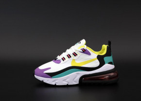 Ƴ  Nike Air Max 270 React White Blue Grey Black 3