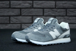  New Balance 574 Grey Suede (   574      36-44) 5