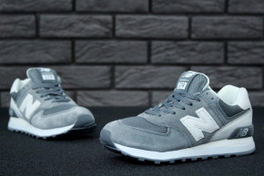  New Balance 574 Grey Suede (   574      36-44) 6