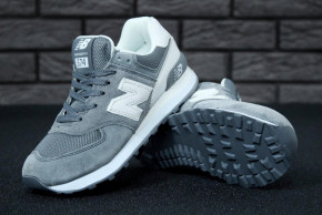  New Balance 574 Grey Suede (   574      36-44) 7