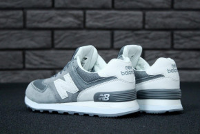  New Balance 574 Grey Suede (   574      36-44) 9