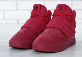    Adidas Tubular Invader Strap Red 4