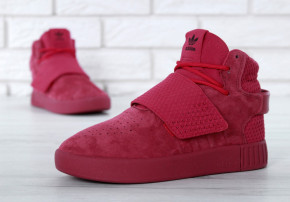    Adidas Tubular Invader Strap Red 7