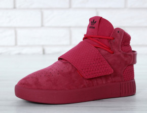    Adidas Tubular Invader Strap Red 9