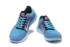  Nike Free Run 5.0 Flyknit Blue 3