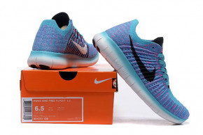  Nike Free Run 5.0 Flyknit Blue 5